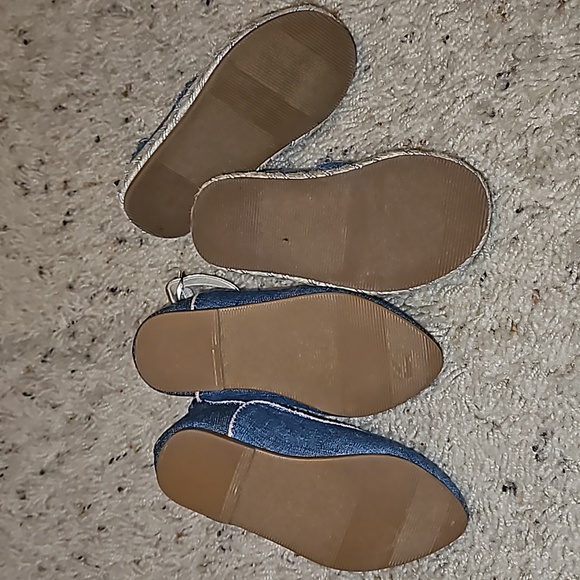 Baby GAP Baby Girls Chambray Shoe Bundle Size 5 - Picture 3 of 3